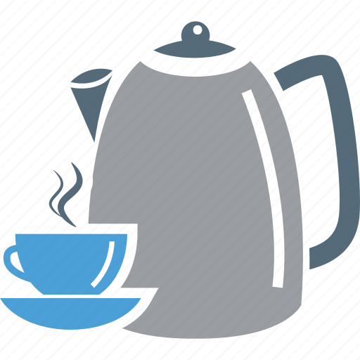 Cup, cup and saucer, kettle, tea, teapot icon - Download on Iconfinder