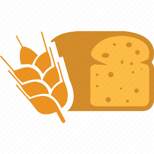 Bread, breakfast, grain, wheat, bakery, food icon - Download on Iconfinder