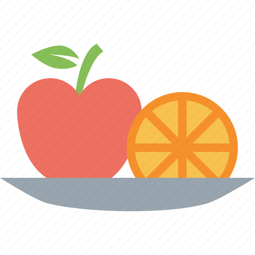 Apple, apple and orange, food, fruit, lemon, orange icon - Download on Iconfinder