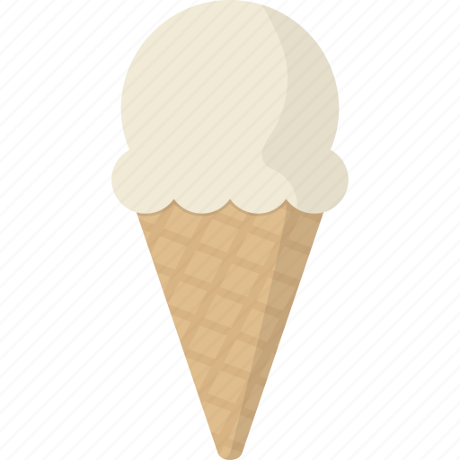 Cone, cream, ice, ice cream, ice cream cone icon - Download on Iconfinder