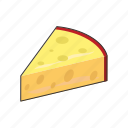 cheese, wedge