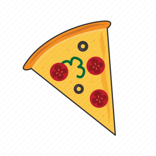 Pizza, slice icon - Download on Iconfinder on Iconfinder