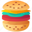 burger, dinner, drink, food, hamburger, lunch, meal 
