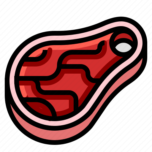 Beef, meat, slice, sliced, steak icon - Download on Iconfinder