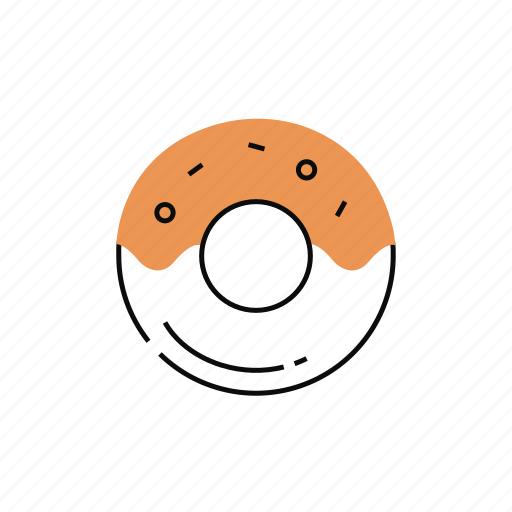 Doughnut, donut, dessert, bakery, cake, bread icon - Download on Iconfinder