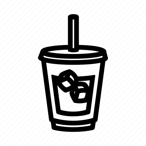 Foodielicious, iced coffee, drink, iced tea, iced latte, coffee icon - Download on Iconfinder