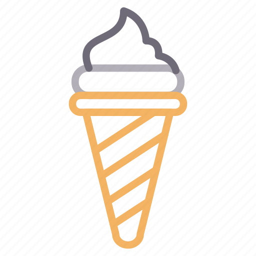 Cone, cream, ice, lolly, sweet icon - Download on Iconfinder