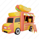 food, truck, transportation, cooking