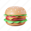 burger, fast food, hamburger, cheeseburger 