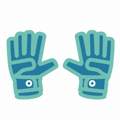 Football, gloves, goalkeeper gloves, soccer, soccer icon icon - Download on Iconfinder