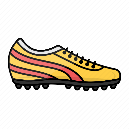 Footwear, cleat, jogger, shoe, boot, football, soccer icon - Download on Iconfinder