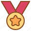 sport, winner, soccer, game, award, football, medal 