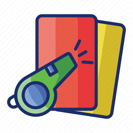 Football, foul, referee, whistle icon - Download on Iconfinder