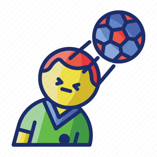 Football, header, soccer, sport icon - Download on Iconfinder