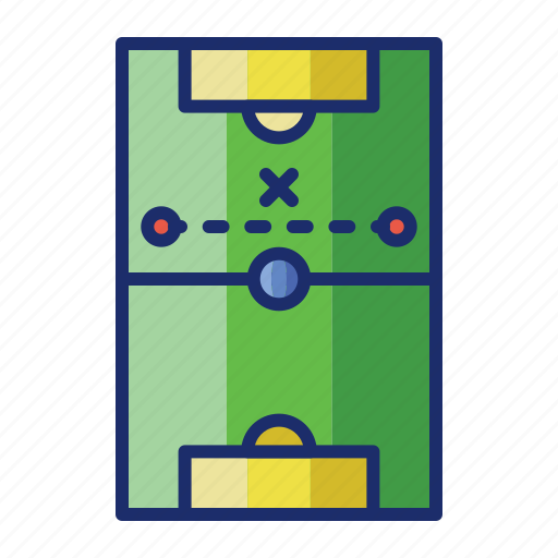 Football, long, pass, soccer, sport icon - Download on Iconfinder
