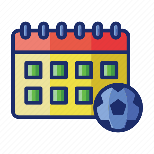 Calendar, football, season, soccer icon - Download on Iconfinder