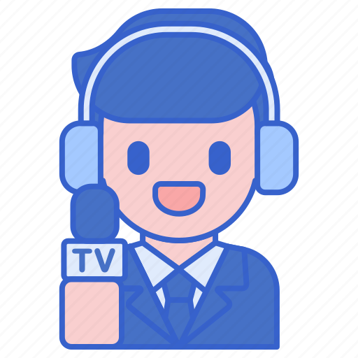 Commentator, announcer, football, sport icon - Download on Iconfinder