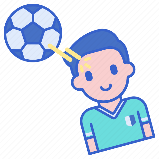 Header, player, soccer icon - Download on Iconfinder