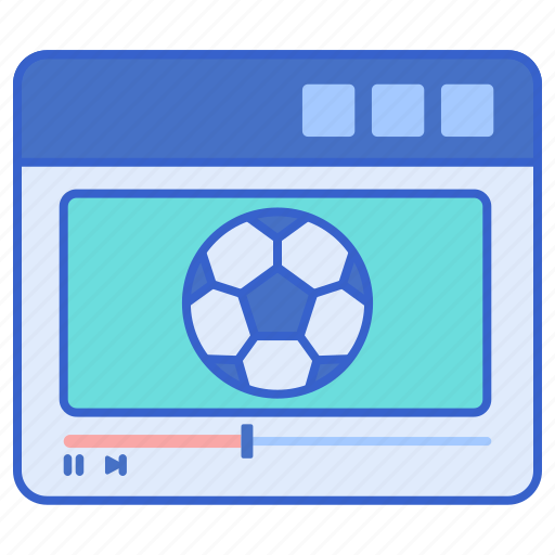 Online, live, streaming, football icon - Download on Iconfinder
