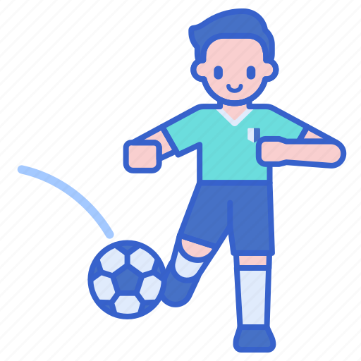 Player, volley, football icon - Download on Iconfinder