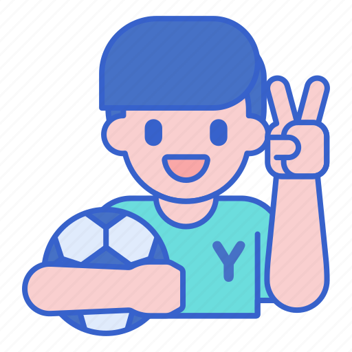 Boy, youth, soccer, football icon - Download on Iconfinder