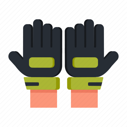 Football, gloves, goalie, goalkeeper, hand, soccer, sport icon - Download on Iconfinder