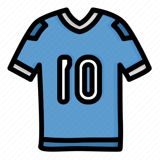 Lionel, messi, jersey, number, shirt, football, soccer icon - Download on Iconfinder
