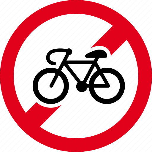 Bike, forbidden, ride, bicycle, entry, no, prohibited icon - Download on Iconfinder