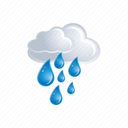 Drops, rain, cloud, cloudy, drop, forecast, weather icon - Download on Iconfinder