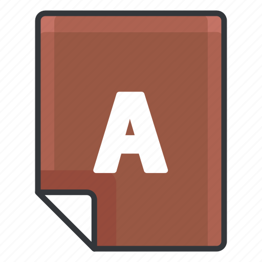 A, document, extension, file, files, format icon - Download on Iconfinder
