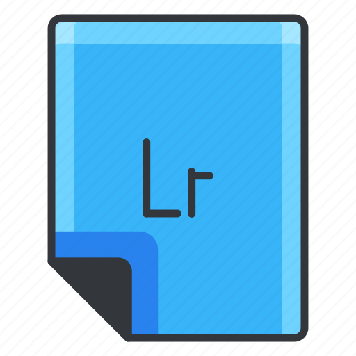 Lr, document, extension, file, files, page icon - Download on Iconfinder