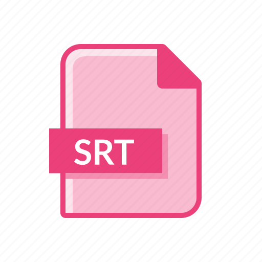 Extension, format, srt icon - Download on Iconfinder