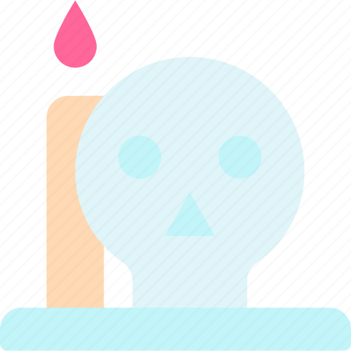 Skull, esoteric, magic, candle, fortune, teller icon - Download on Iconfinder