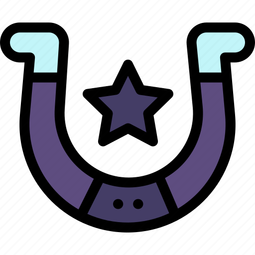 Horseshoe, casino, lucky, star, fortune, teller icon - Download on Iconfinder