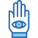 hand, palm, reading, eyes, esoteric, fortune, teller