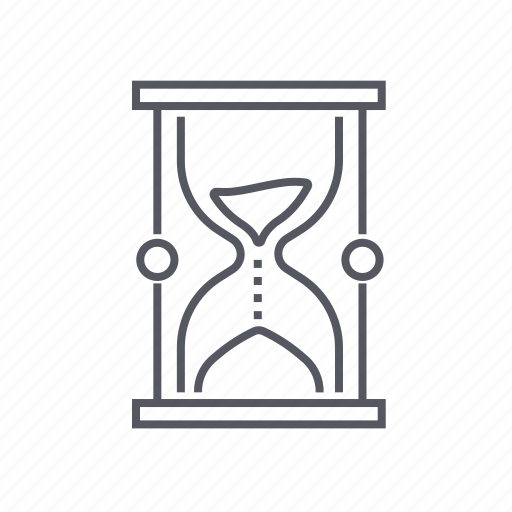 Glass, hourglass, sand, time icon - Download on Iconfinder