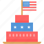 cake, celebrate, independence day, july 4 