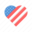 america, heart, love, patriotism