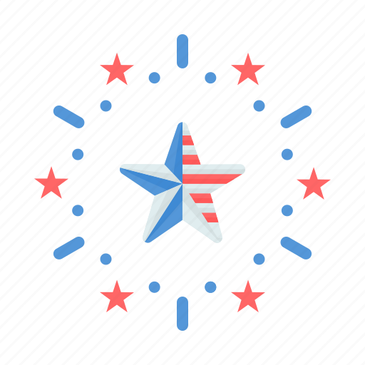 Celebrate, independence day, july 4, star icon - Download on Iconfinder