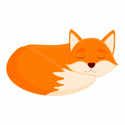 Sleeping, fox, cute icon - Download on Iconfinder