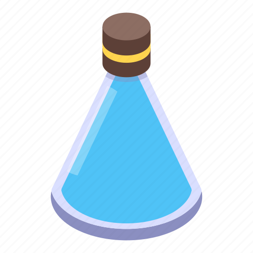 Blue, bottle, business, cartoon, fragrance, isometric, medical icon - Download on Iconfinder