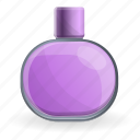 bottle, fashion, perfume, purple, water, woman