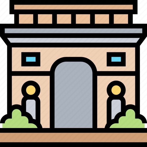 Arch, triumph, paris, landmark, monument icon - Download on Iconfinder