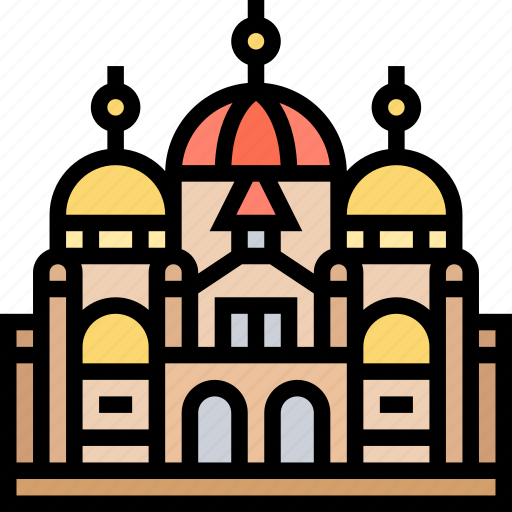 Sacre, coeur, cathedral, basilica, architecture icon - Download on Iconfinder