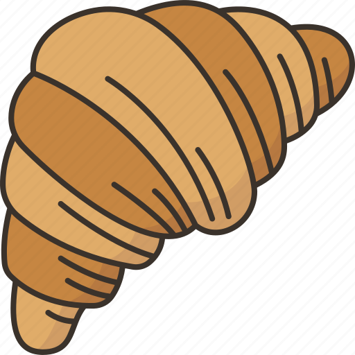 Croissant, bread, bakery, pastry, breakfast icon - Download on Iconfinder