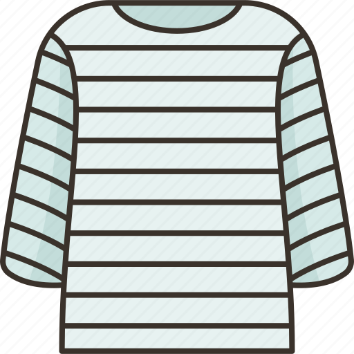 Shirt, striped, casual, clothing, fashion icon - Download on Iconfinder