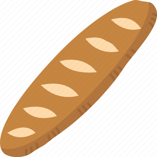 Baguette, bread, bakery, gourmet, breakfast icon - Download on Iconfinder