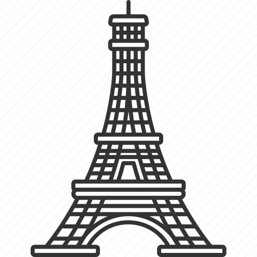 Eiffel, tower, paris, landmark, tourism icon - Download on Iconfinder