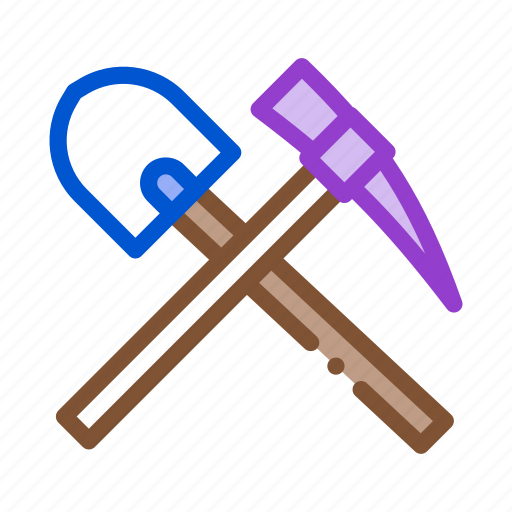 Conveyer, delivery, equipment, mining, pickaxe, shovel, truck icon - Download on Iconfinder