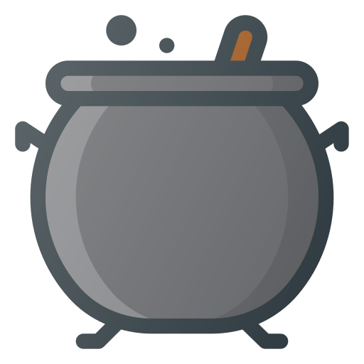 Boil, cauldron, halloween, witch icon - Free download
